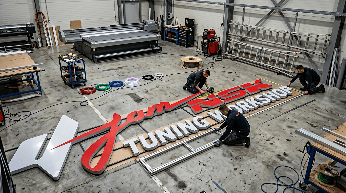 Производство наружной рекламы