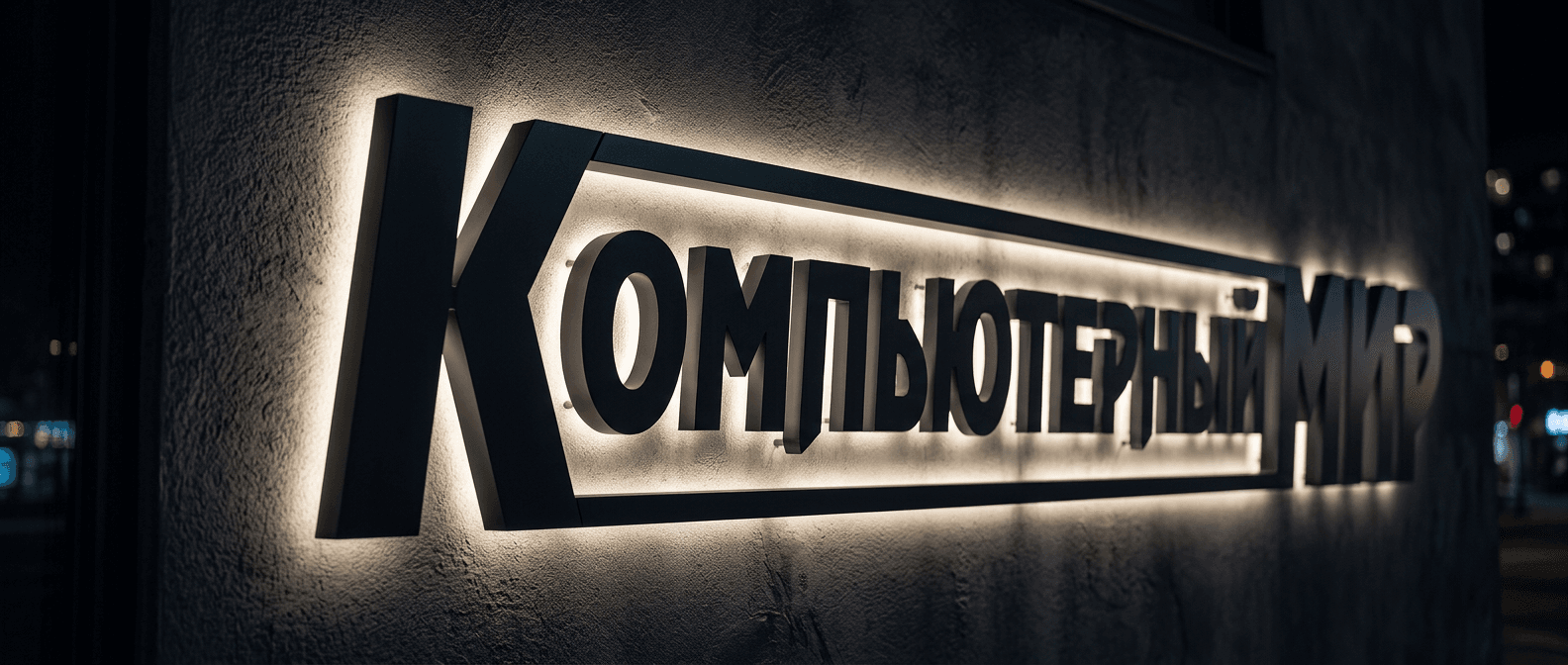 Контражурные буквы