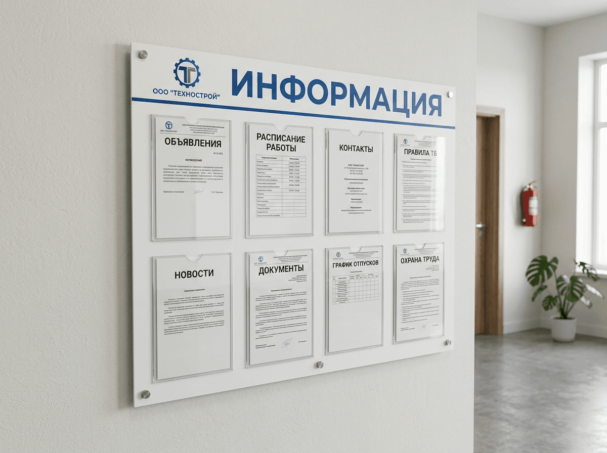 Стенд «Информация»